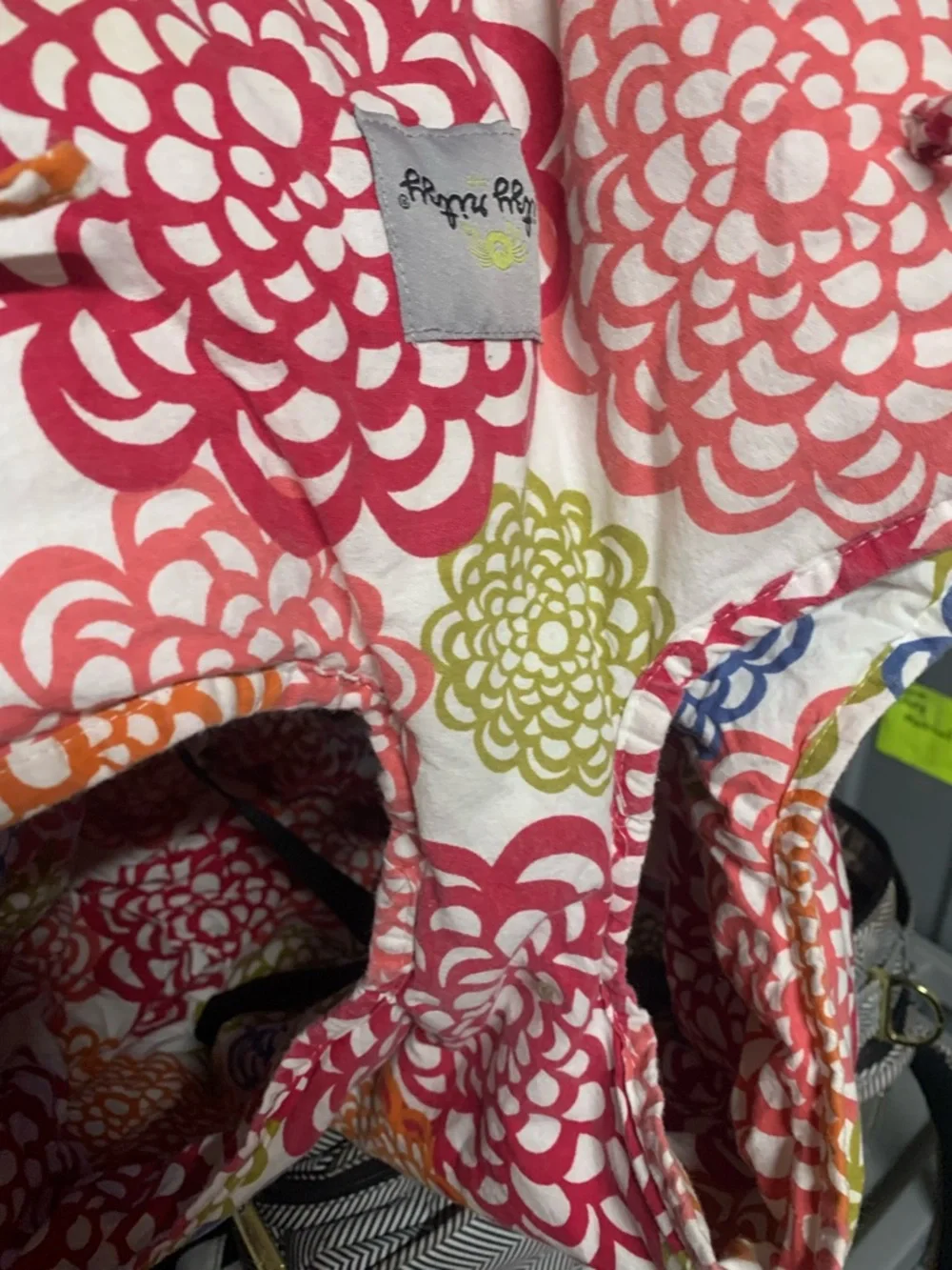 Baby shopping cart seat cover